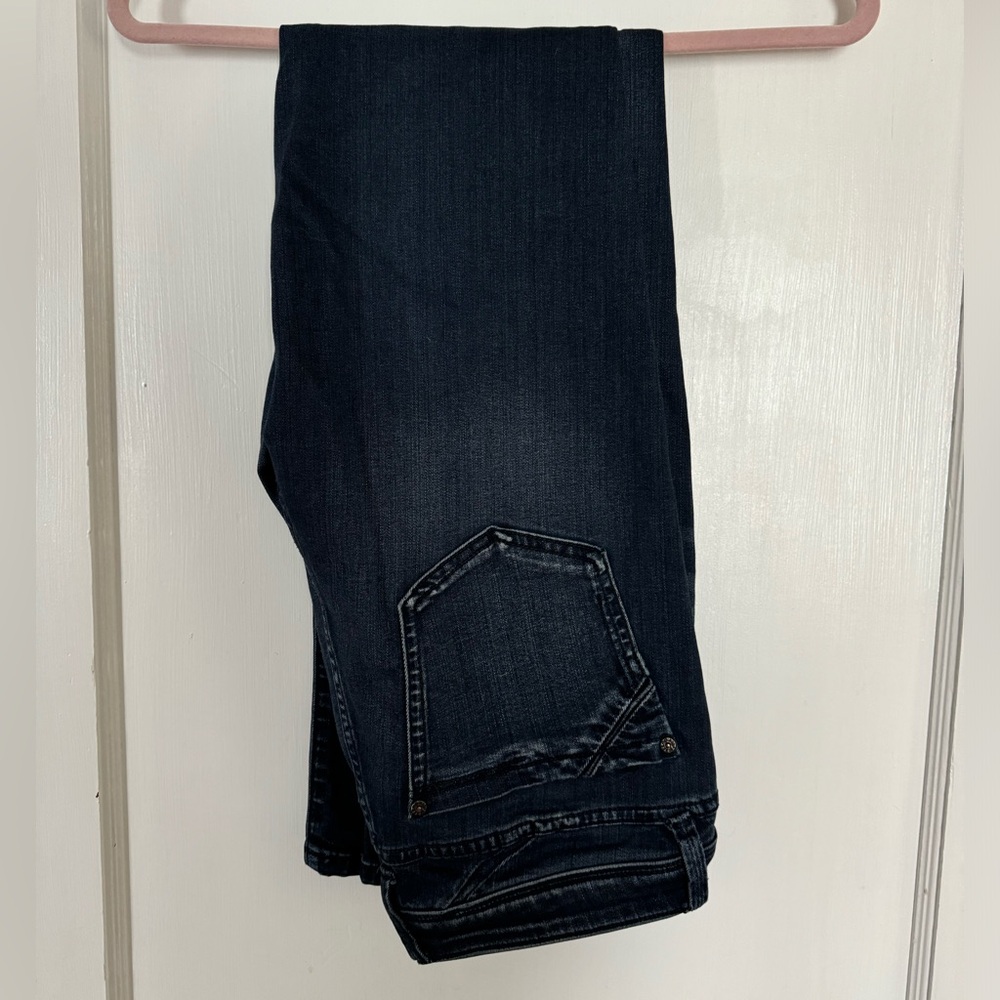 Buckle black dark wash skinny jeans - size 29